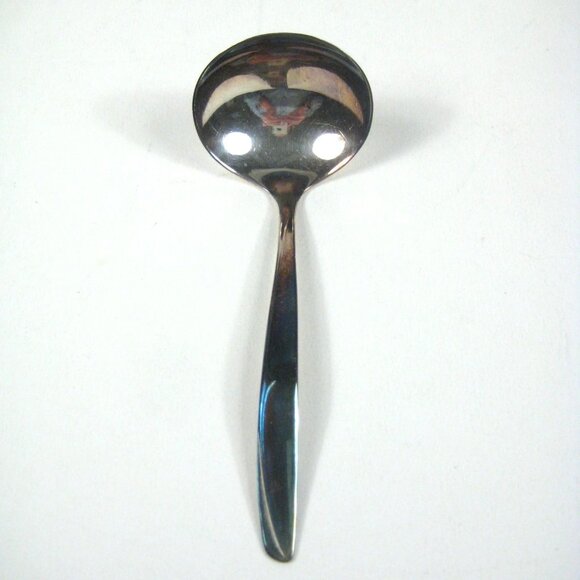 Concept Pattern 1957 Supreme Silver Plate Gravy Ladle Vintage Flatware - Picture 1 of 6